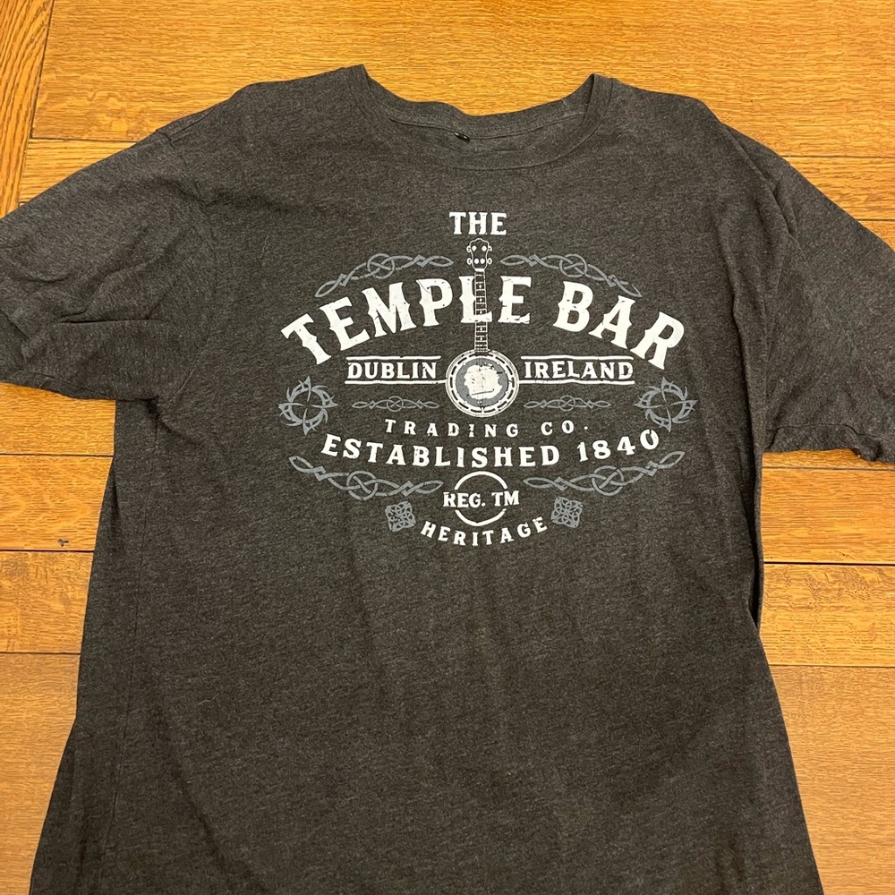Dublin Ireland Graphic T-Shirt - Dark Gray